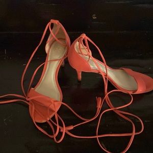 Vince Camuto ankle wrap heel